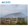 Proveedor de China Acero Espacio de acero Cubierta de piscina en el marco de acero